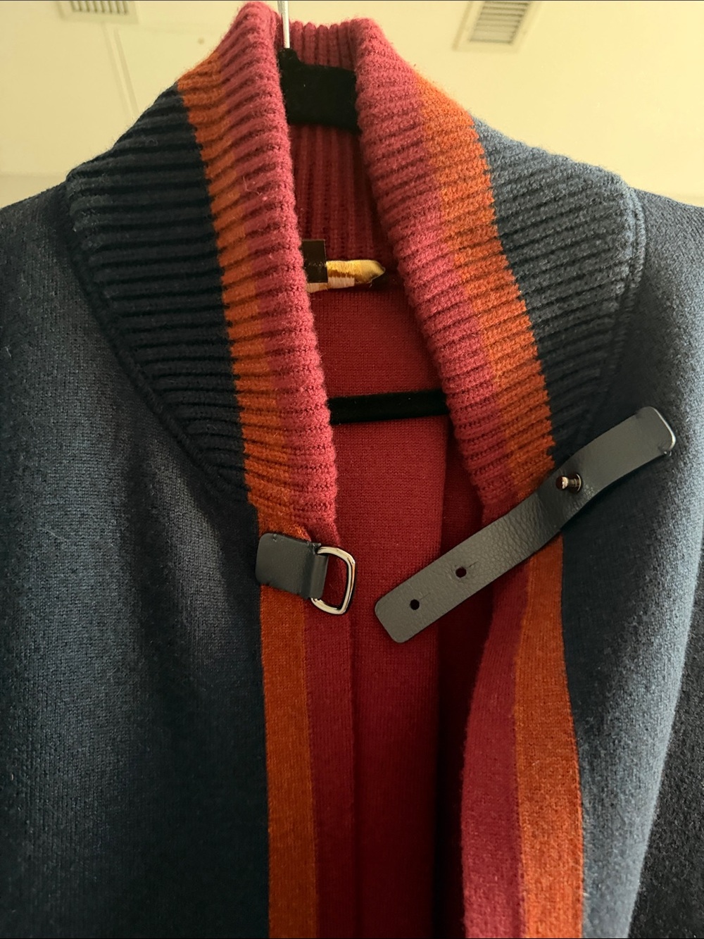 Loro piana cashmere Navy Cape - Picture 3 of 6